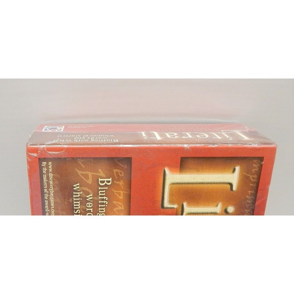 Literati Challenge Bluffing Cards SAT Words Discovery Bay Games Sealed - Picture 7 of 8
